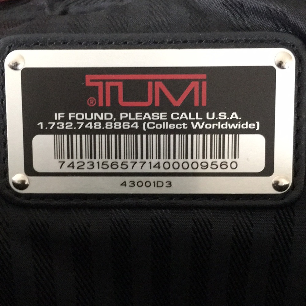 Tumi | Canvas & Leather Laptop Bag - Picture 8 of 16